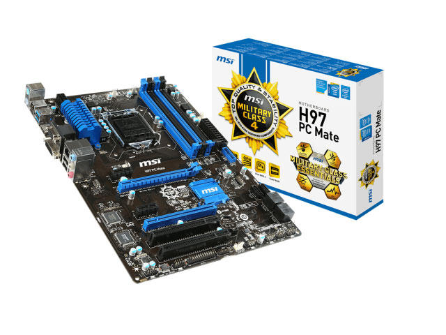 Дънни платки MSI H97 PC Mate