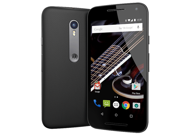 Смартфони Motorola Moto G3 (2015) 8GB, черен цвят