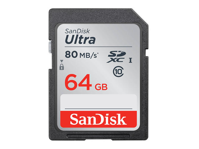 Карти памет 64GB SDXC карта SanDisk Ultra Class 10