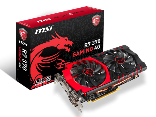 Видео карти MSI Radeon R7 370 Gaming 4GB