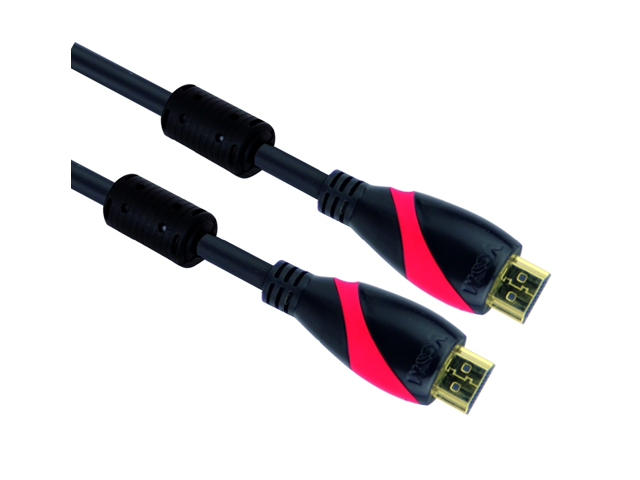 Кабели и Адаптери VCom кабел HDMI M / M Ultra HD 4k2k Gold +2 Ferrite v1.4 ethernet 3D - CG525D-15 метра