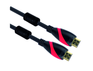 Кабели и Адаптери VCom Кабел HDMI M / M Ultra HD 4k2k Gold +2 Ferrite v1.4 ethernet 3D - CG525D-1.5 метра