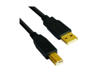 Кабели и Адаптери VCom кабел USB 2.0 AM / BM High Grade GOLD - CU201G-B-1.8 метра