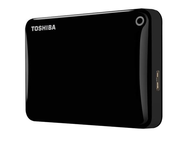 Външни HDD 500GB Toshiba Canvio Connect II, черен
