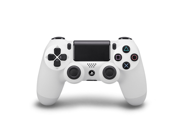 Контролери Sony PlayStation DualShock 4, в бяло| PS4
