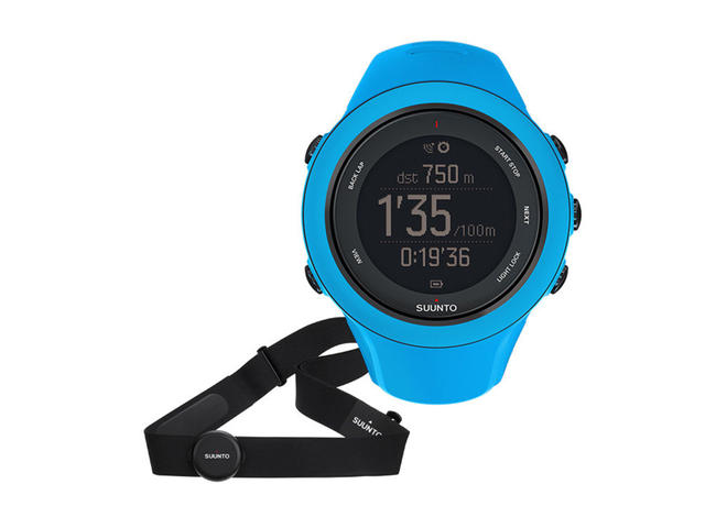 Смарт часовници Suunto Ambit3 Peak Sapphire Blue + пулсомер