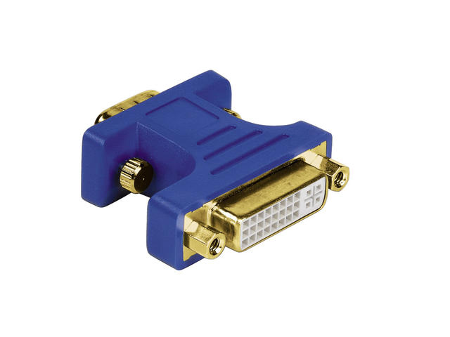 Кабели и Адаптери Hama преходник VGA мъжко /XGA- DVI/Analog женско
