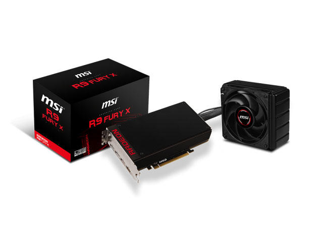 Видео карти MSI Radeon R9 Fury X 4G