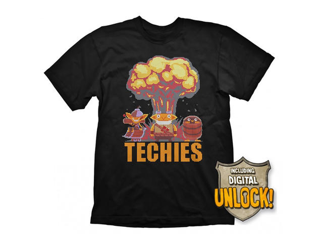 Облекло и аксесоари Gaya Entertainment DOTA 2 T-Shirt Techies Mushroom Cloud + Ingame Code, Size М