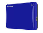 Външни HDD 500GB Toshiba Canvio Connect II, син