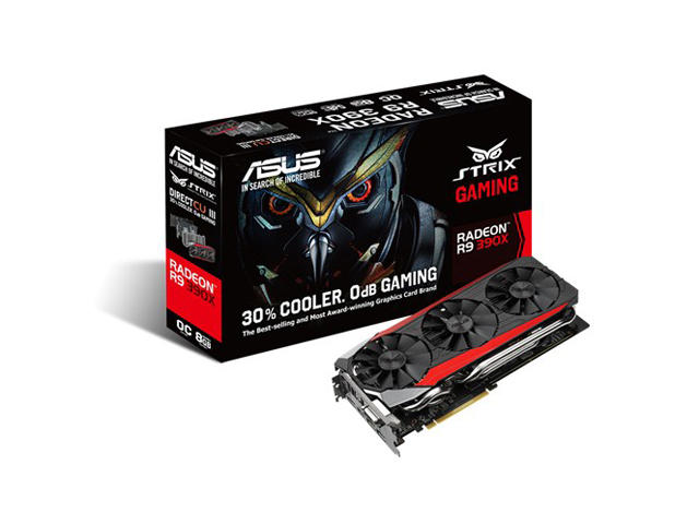 Видео карти ASUS AMD Strix R9 390X DC3OC 8GD5 G