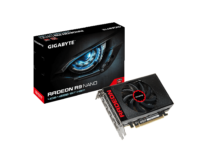 Видео карти Gigabyte Radeon GV-R9NANO-4GD-B