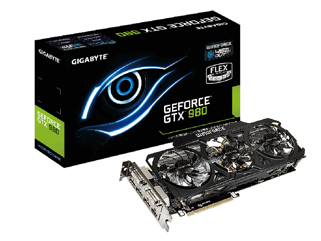 Видео карти Gigabyte GeForce GTX980 GB N980WAOC-4GD