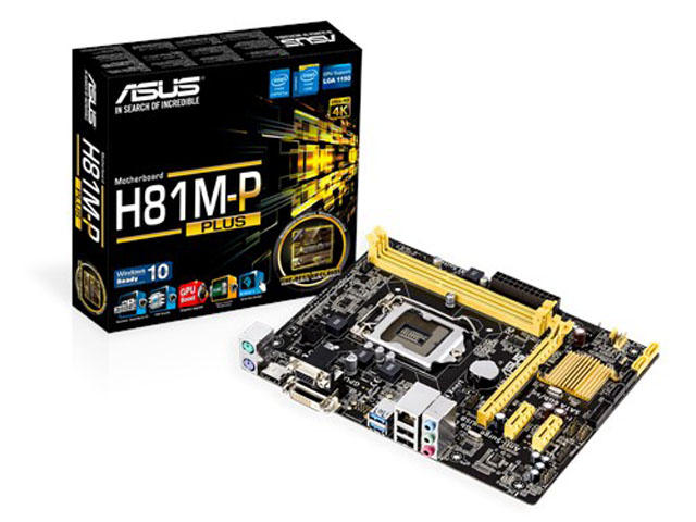 Дънни платки Asus H81M-P PLUS