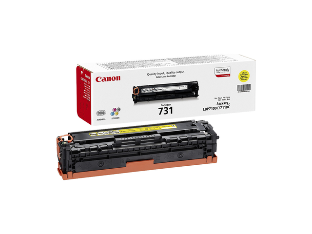 Консумативи Оригинален тонер Canon CRG-731Y