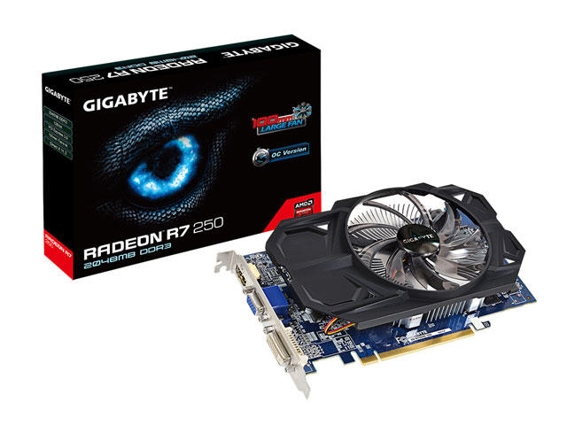 Видео карти Gigabyte Radeon R7 250 GV-R725OC-2GI