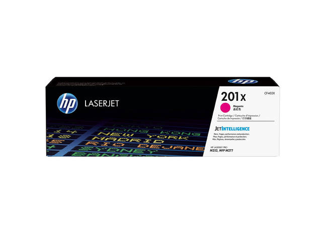Консумативи Оригинален тонер HP 201X High Capacity Magenta