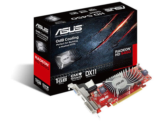 Видео карти ASUS AMD Radeon EAH5450 SILENT/DI/1GD3(LP)
