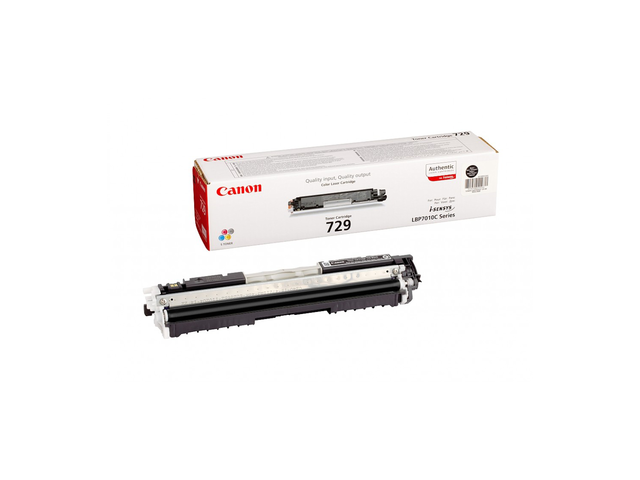Консумативи Оригинален тонер Canon CRG-729BK
