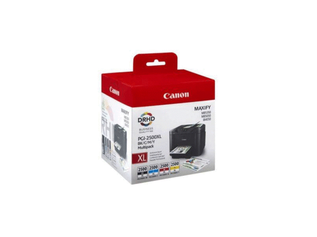 Консумативи Оригинален пакет тонери Canon PGI-2500XL BK/C/M/Y