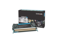 Консумативи Оригинален тонер Lexmark C746, C748 Cyan Return Program