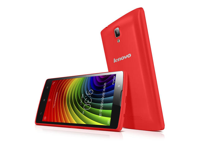 Смартфони Lenovo A2010 8GB, червен цвят